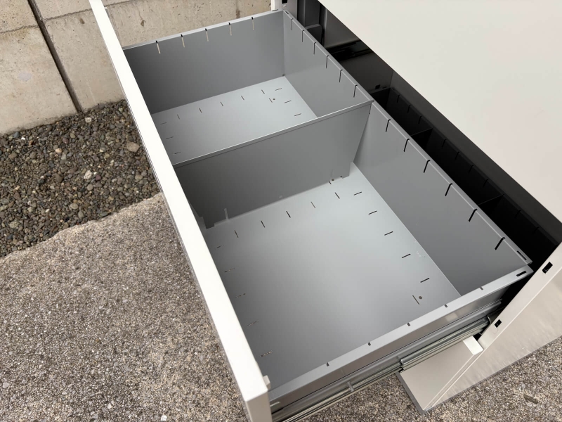 TFシリーズ　3段ラテラルキャビネット　天板付　中古_6