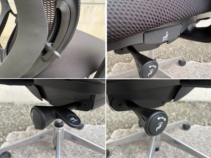 シルフィー　可動肘付き　ブラック　中古_6