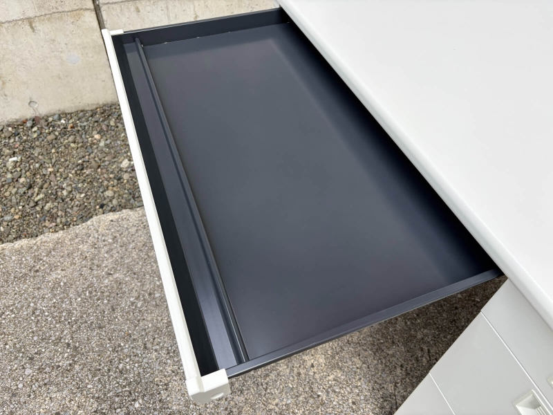 LEED（リード）　片袖机　W1200　中古_5