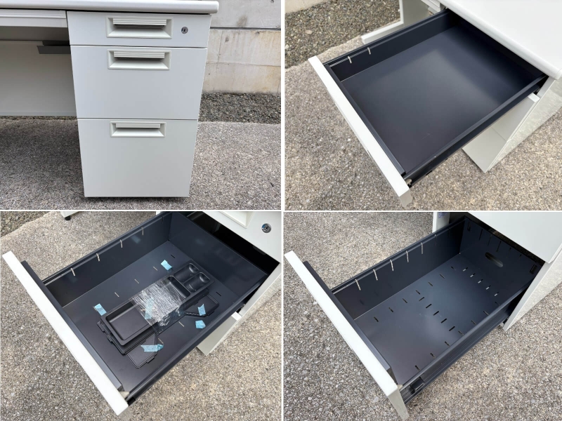 LEED（リード）　片袖机　W1200　中古_6