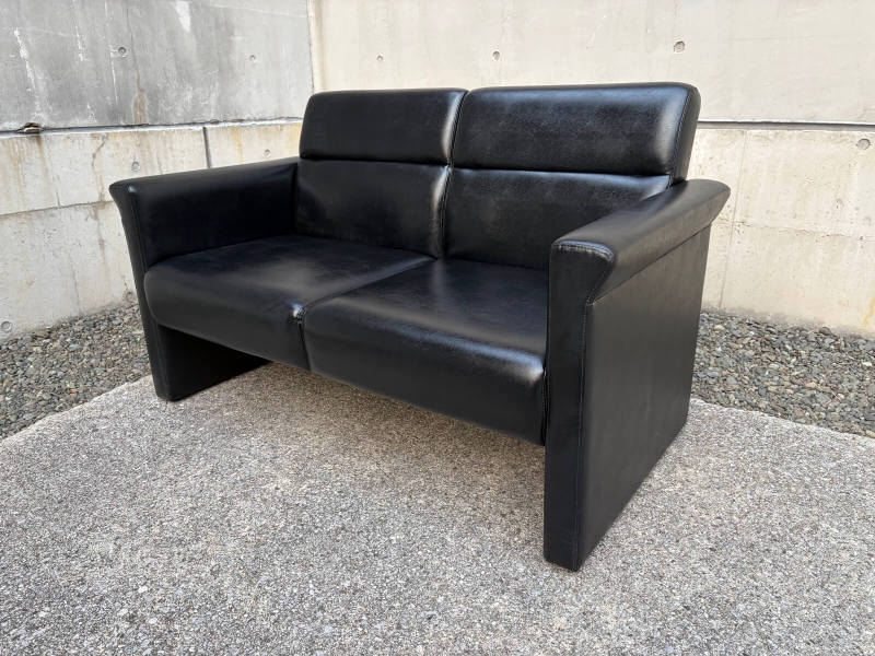 2人掛けソファ　RP-61　レザー張り　中古