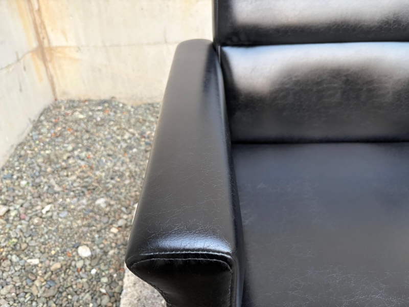 2人掛けソファ　RP-61　レザー張り　中古_5