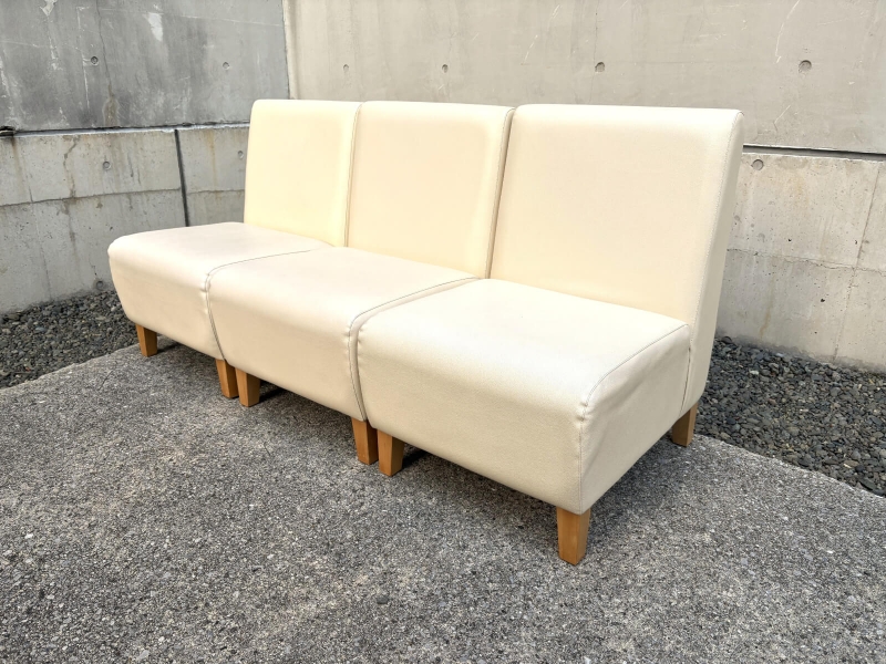 ロビーチェア　1人掛け×3脚セット　中古
