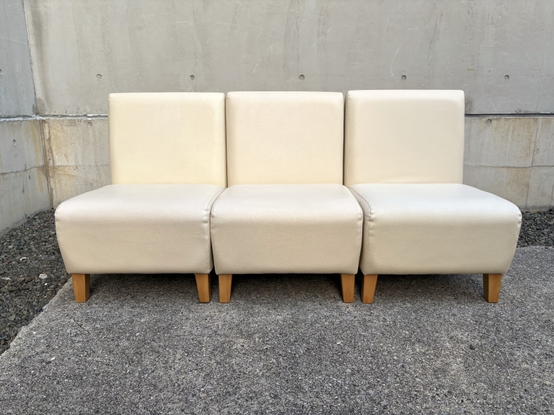 ロビーチェア　1人掛け×3脚セット　中古_1