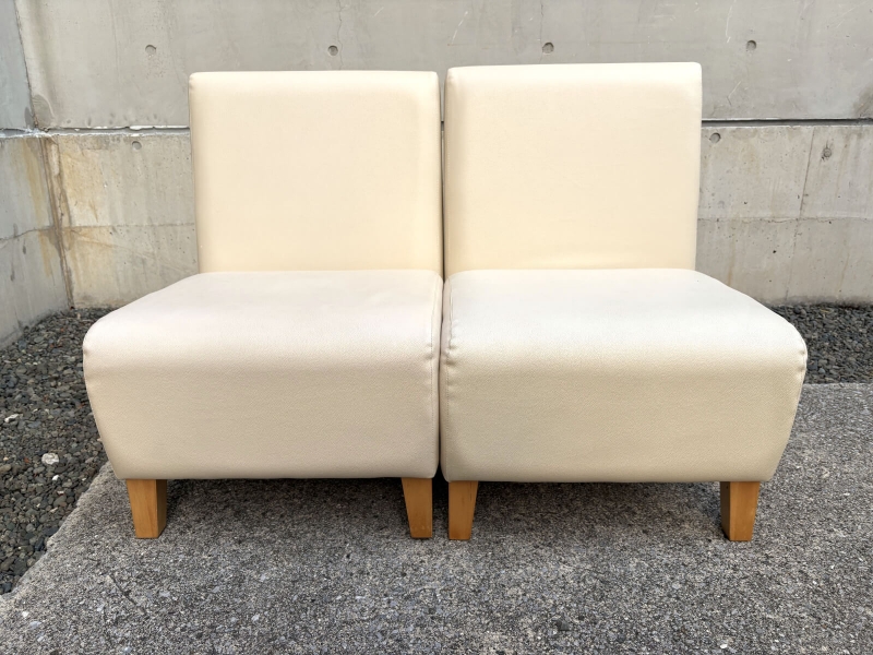 ロビーチェア　1人掛け×2脚セット　中古_1