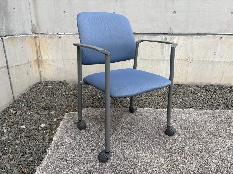 LKシリーズ　ミーティングチェア　キャスター付　中古_0