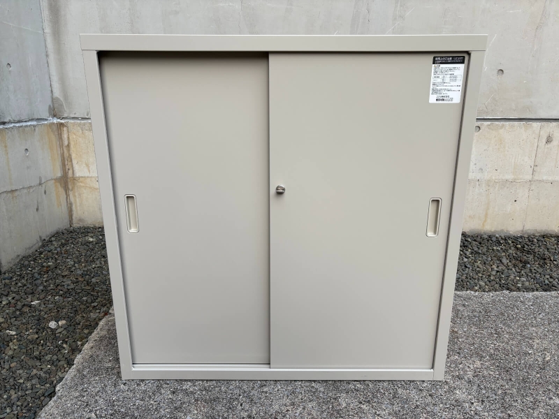 33タイプ　スチール引違い書庫　中古_1
