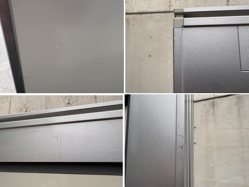 アルツァータ　窓付きパーティション　H1900/W1100㎜　安定脚付　中古_6