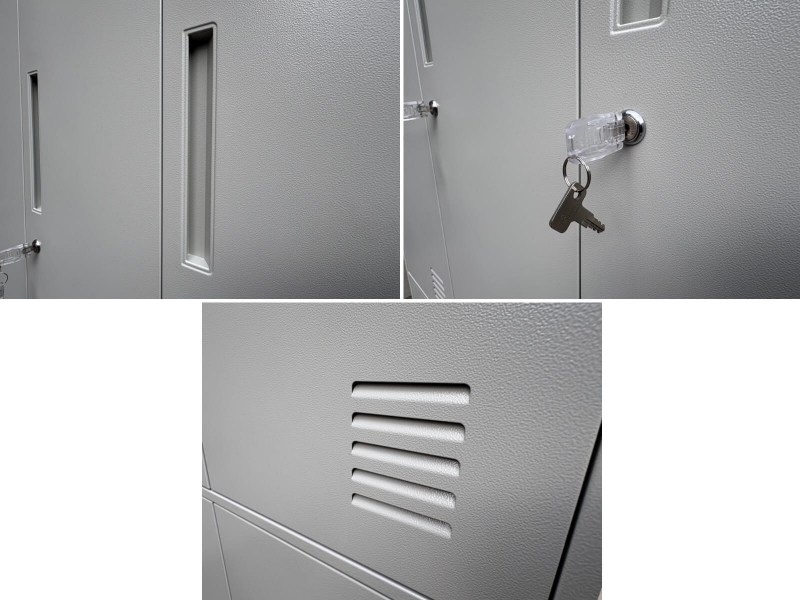 6人用ロッカー　W900/D450/H1850㎜　中古_4
