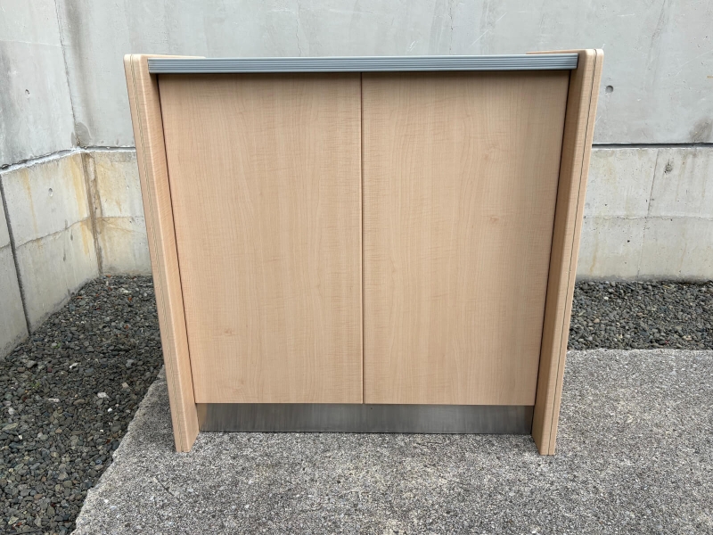 LD2シリーズ　ハイカウンター　サイドパネル付き　W980㎜　中古_1