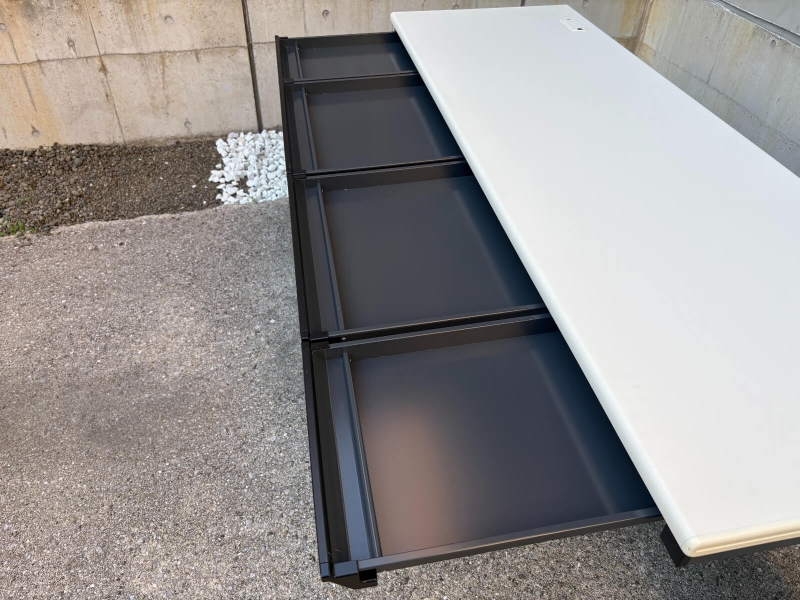 フラットライン　平机　W1800/D600㎜　中古_5