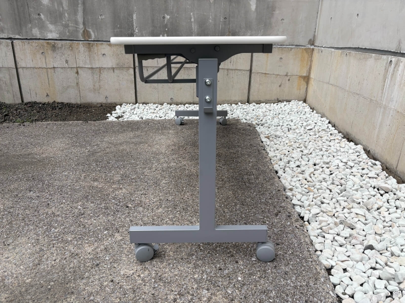 サイドスタックテーブル　W1800/D450㎜　ホワイト　中古_2