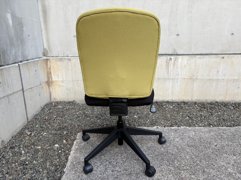 オフィスチェア　ルーナ3　グリーン　中古_2