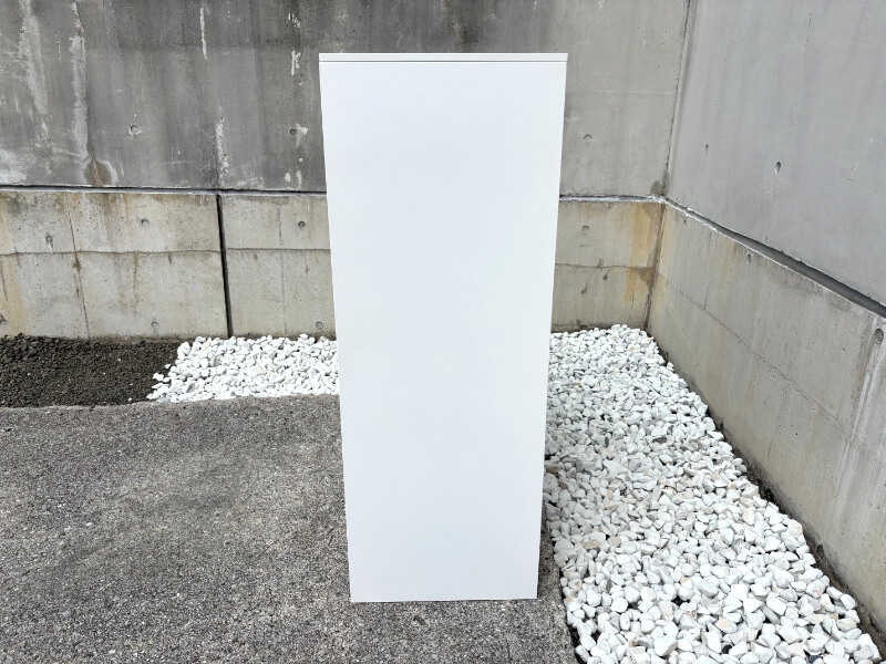 スチールキャビネット　引き出し+両開き書庫　L022　中古_2