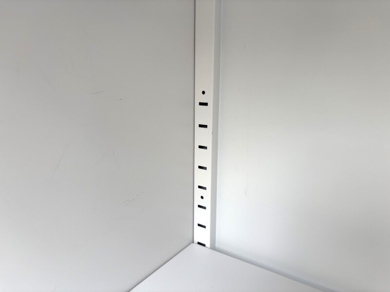 スチールキャビネット　引き出し+両開き書庫　L022　中古_7