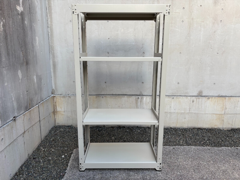 中量ボルトレスラック　300㎏耐荷/段　W955/D470/H1800㎜　中古_1