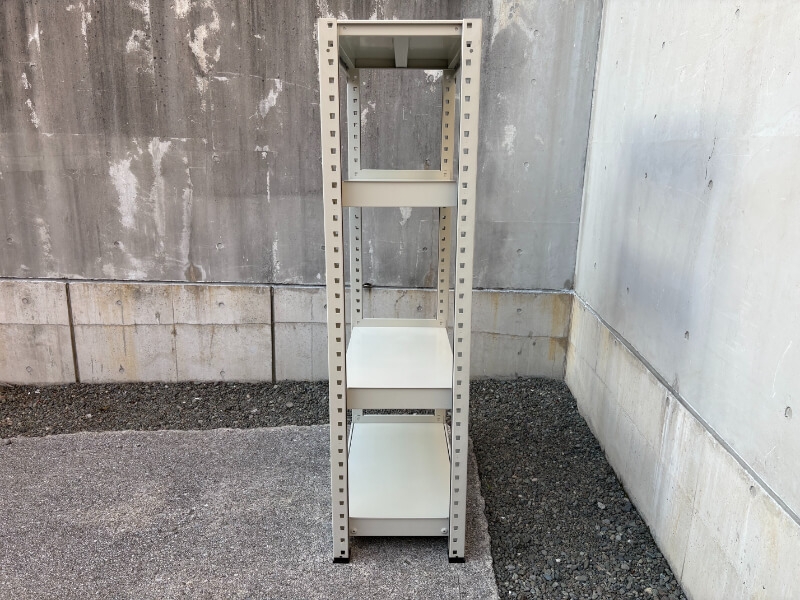 中量ボルトレスラック　300㎏耐荷/段　W955/D470/H1800㎜　中古_2