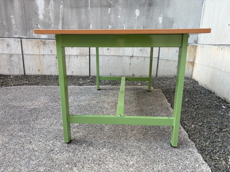軽量作業台　KKタイプ　W1500/D900㎜　サカエリューム天板　中古_2