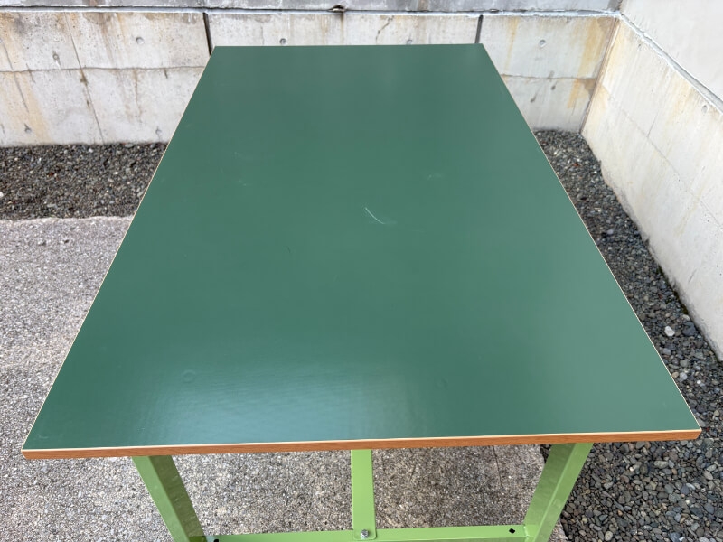軽量作業台　KKタイプ　W1500/D900㎜　サカエリューム天板　中古_3