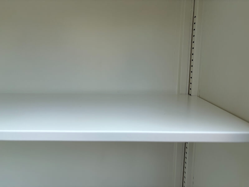 ビラージュ　ガラス戸+両開き書庫（A4 5段対応）　中古_2