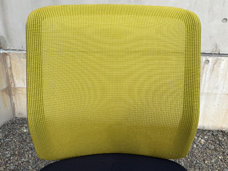カリッサチェア　リーフグリーン　中古_4