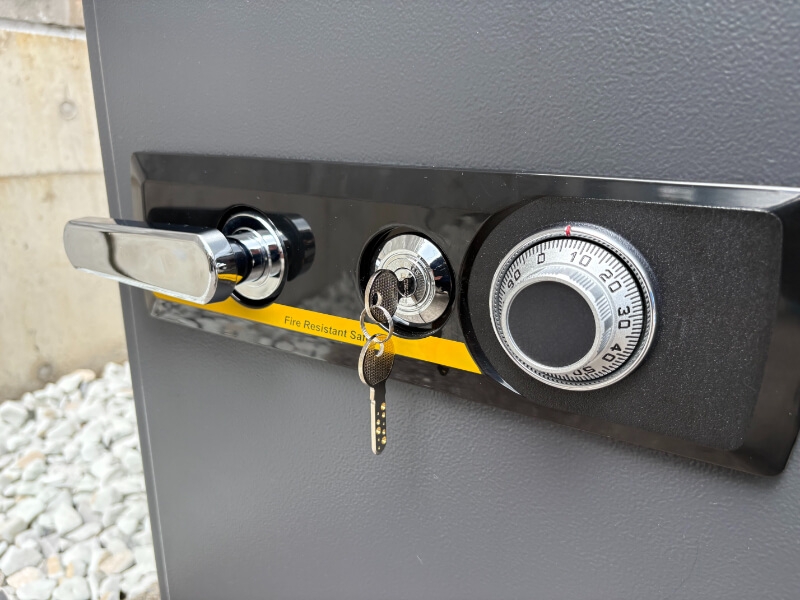 耐火金庫　BSD-X　ダイヤル錠タイプ　100Kg　未使用品_3