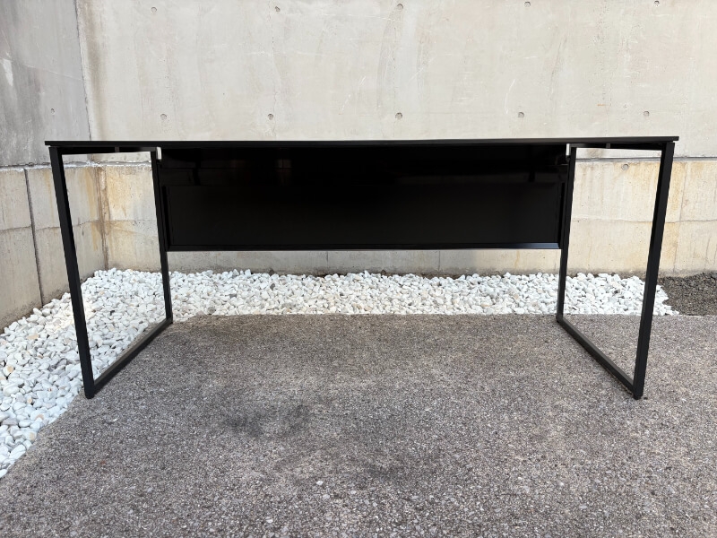 ソリスト　ワークデスク　W1600/D700㎜　ブラック　中古_1
