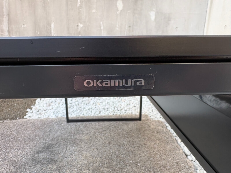 ソリスト　ワークデスク　W1400/D700㎜　ブラック　中古_3