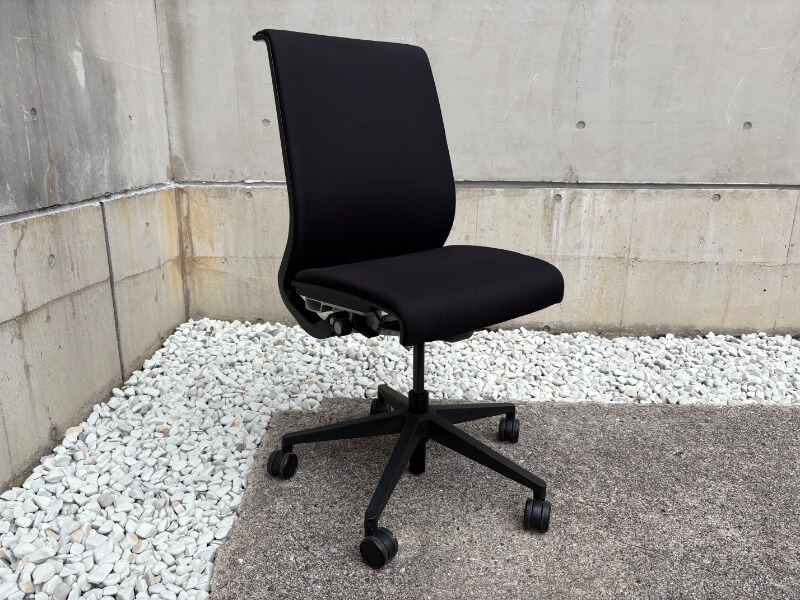 シンクチェア　クロスバックタイプ　ブラック　中古_0