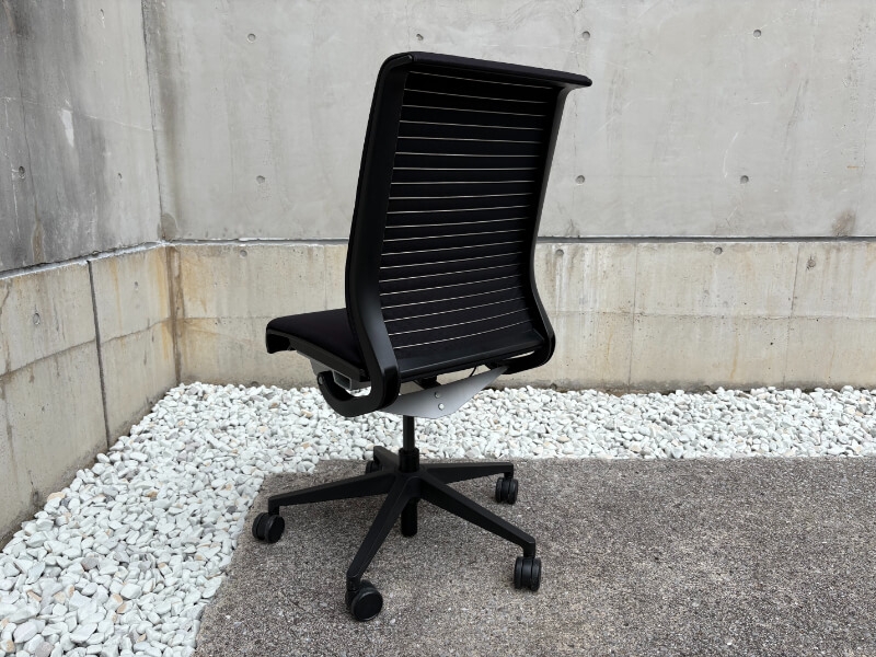 シンクチェア　クロスバックタイプ　ブラック　中古_1